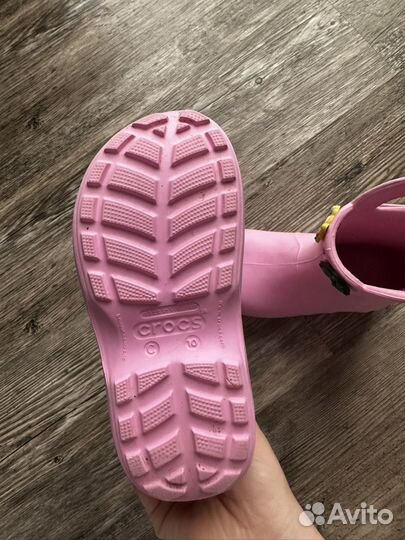 Детские резиновые сапоги с10