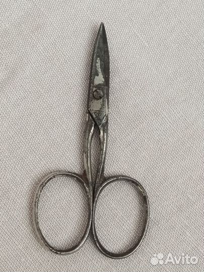 Старинные ножницы клеймо