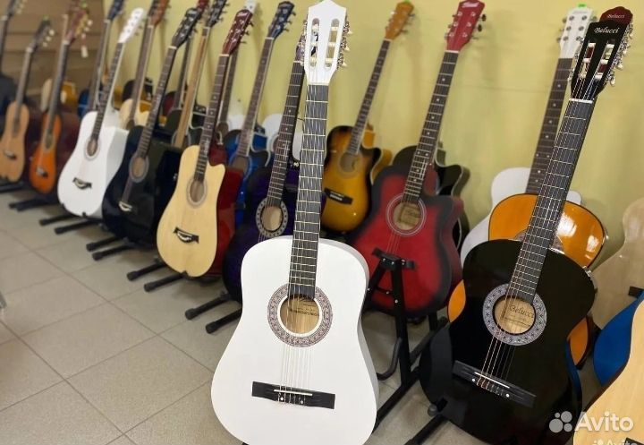 Гитара классическая, акустическая в наличии