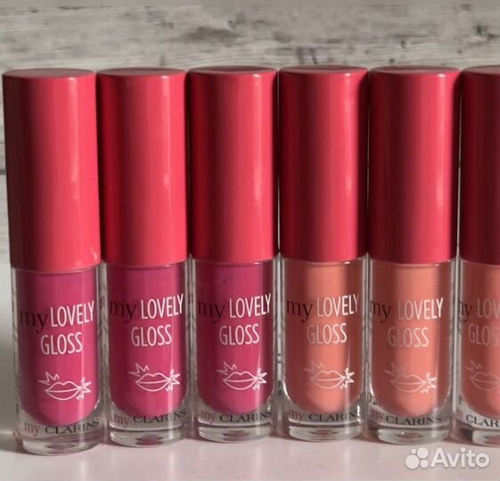 Clarins Блеск для губ 01, 02