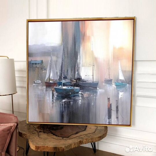 Светлые Интерьерные картины на заказ