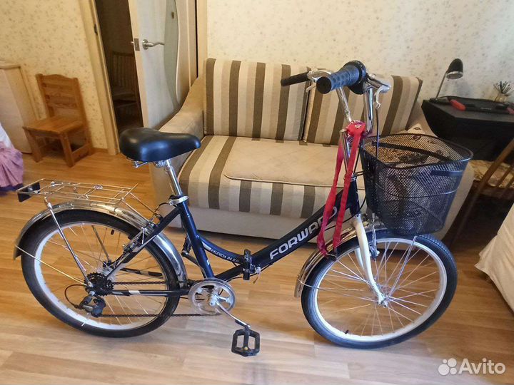 Велосипед с корзиной