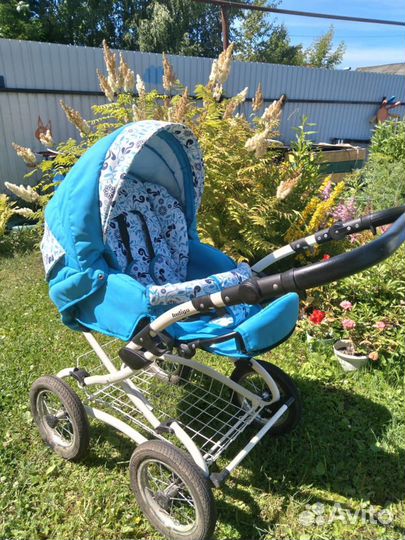 Коляска 2 в 1 Indigo Blues