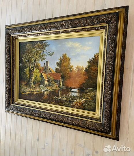 Картина маслом на холсте Алексеев