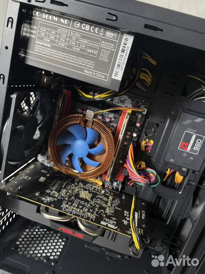 Пк 2620v2/8Gb/SSD/RX570/Windows 10