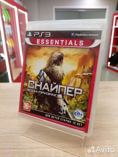 Диск PS3 Снайпер Воин-Призрак