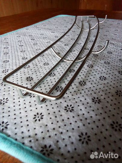 Хромированная Изогнутая полка