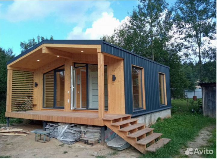 Каркасный дом с доставкой 110 м кв, арт. гу-6438