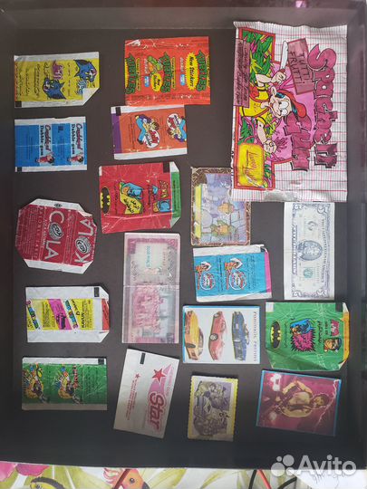 Редкие вкладыши из 90 х том и джери