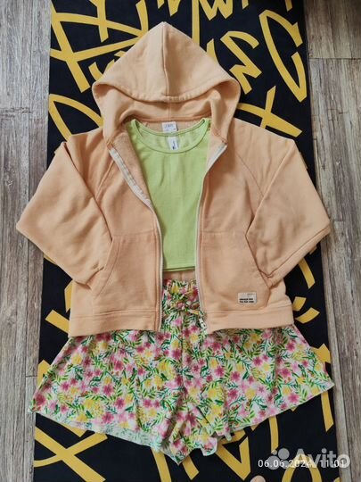 Пакет вещей для девочки рост 128-140