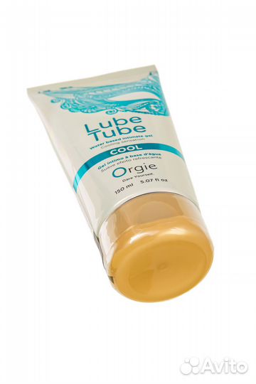 Интимный гель на водной основе Lube Tube Cool с охлаждающим эффектом - 150 мл