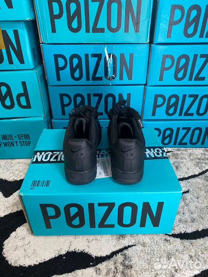 Nike Air Force 1 Оригинал Шнурки Канаты Черные