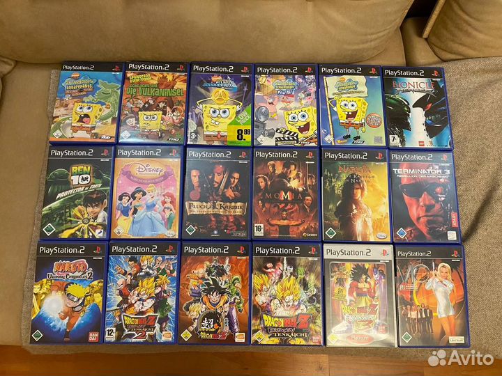 Оригинальные Диски на ps2, ps3 редкие