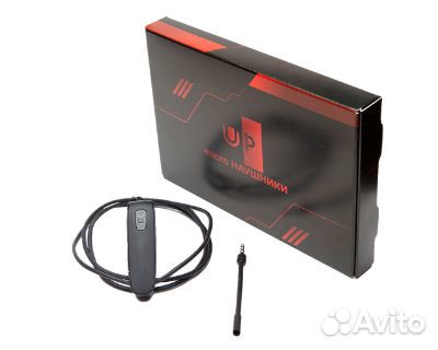 Магнитный микронаушник, микрофон на груди