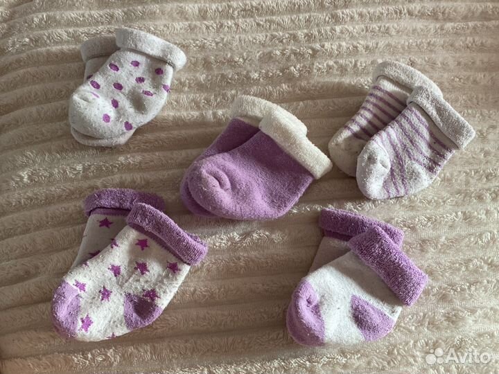 Носочки для новорожденного