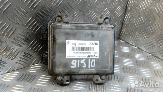 Блок управления двигателем opel astra J (91S10PF01