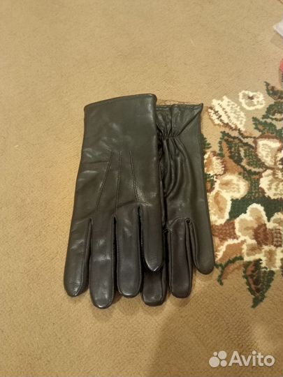 Перчатки офицерские кожаные, уставные