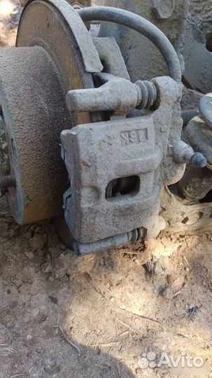 Mitsubishi outlander 1 суппорт тормозной задний