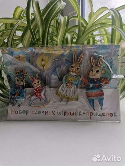 Елочные игрушки из дерева