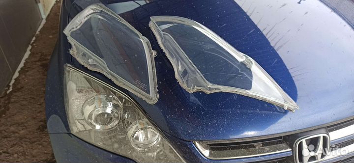 Стекла на фары honda cr- v 3