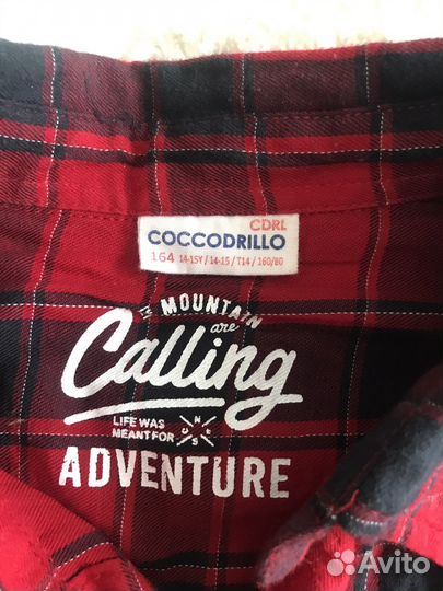 Рубашка для мальчика 164