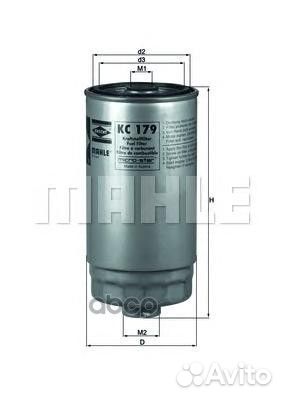 Фильтр топливный knecht KC179 Mahle/Knecht
