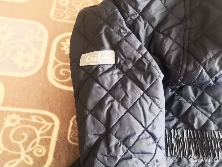 Стеганый плащ для девочки Futurino Cool р 140-146