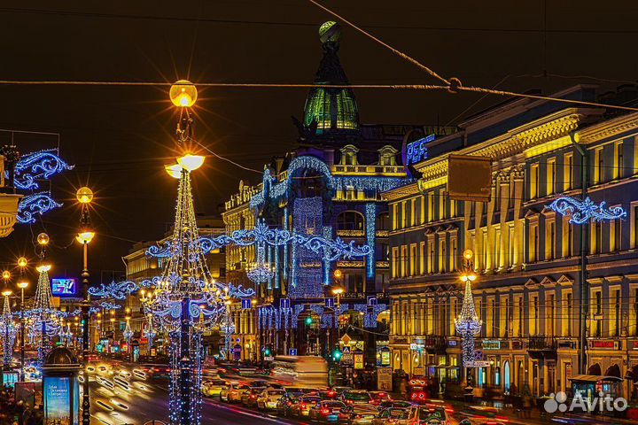 Тур в Питер экскурсионный на Новый год