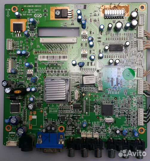 Телевизор thomson 15A08F50 в разборе