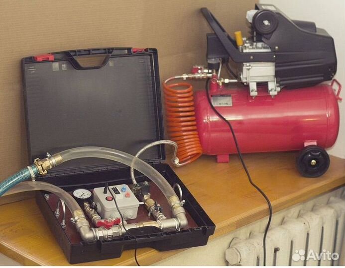 Промывка систем отопления дома, гвс, хвс и котла