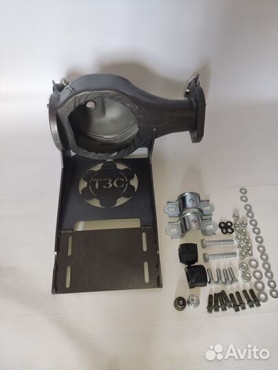 Передний редуктор стальной корпус. Нива и Шевроле