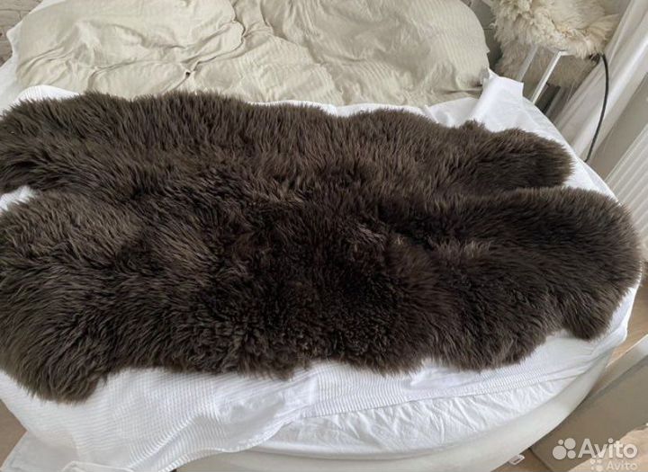 Шкура овчина ковер икеа натуральный