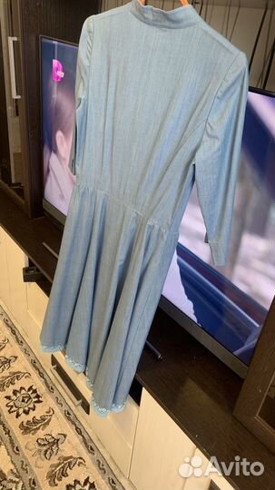 Джинсовое платье женское