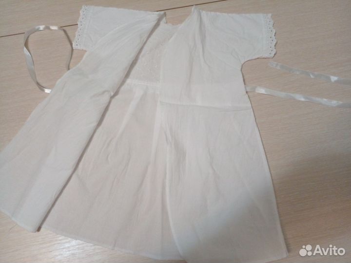 Крестильный набор, 3 предмета, хлопок