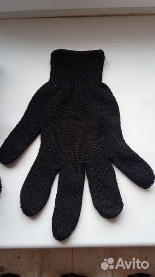 Перчатки шерстяные