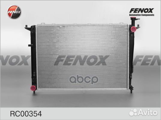Радиатор охлаждения RC00354 fenox