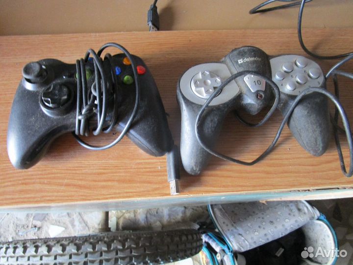 Руль и педали к игровой приставке