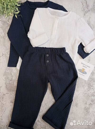 Костюм из муслина