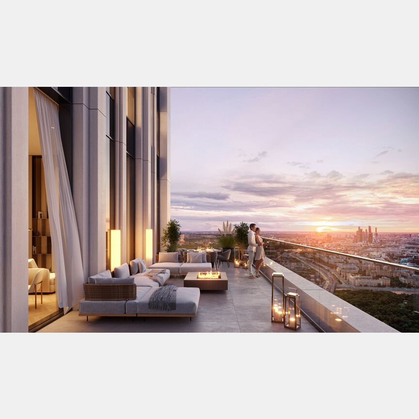 2-к. квартира, 72,5 м², 28/75 эт.