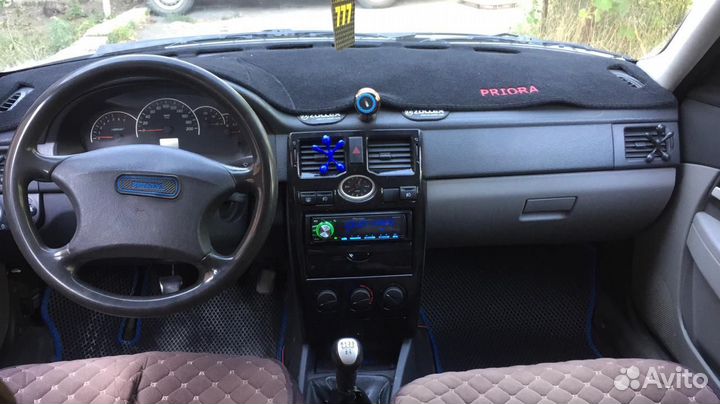 Задний бампер priora