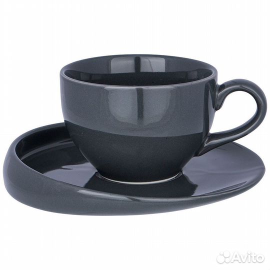 Чайная пара новая фарфор чашка посуда