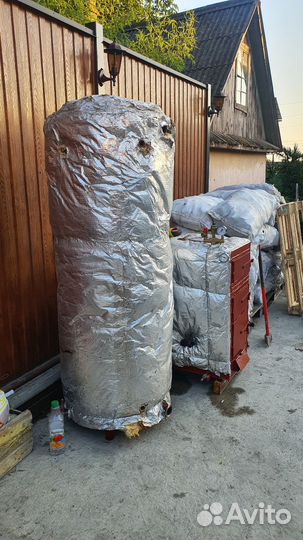 Печь отопительная с водяным контуром