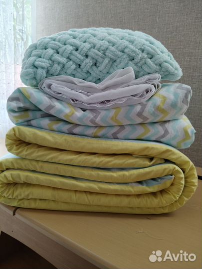 Бортики подушки в детскую кроватку