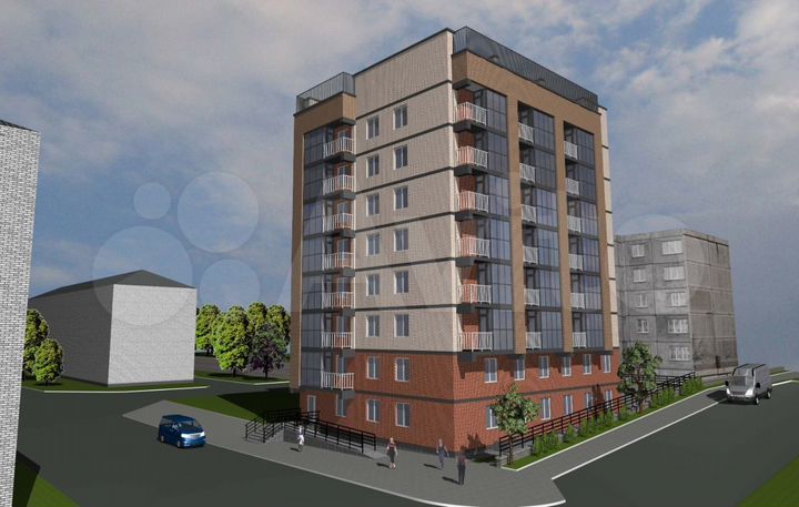 2-к. квартира, 50,5 м², 3/8 эт.