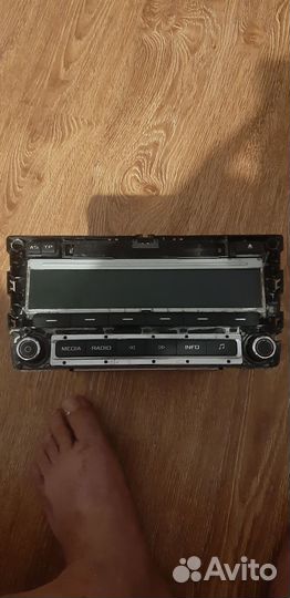 Штатная магнитола на skoda octavia a5