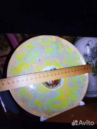 Тарелки фарфор ГДР на подставке