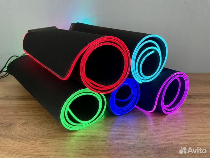 RGB коврик для мыши 800х300мм