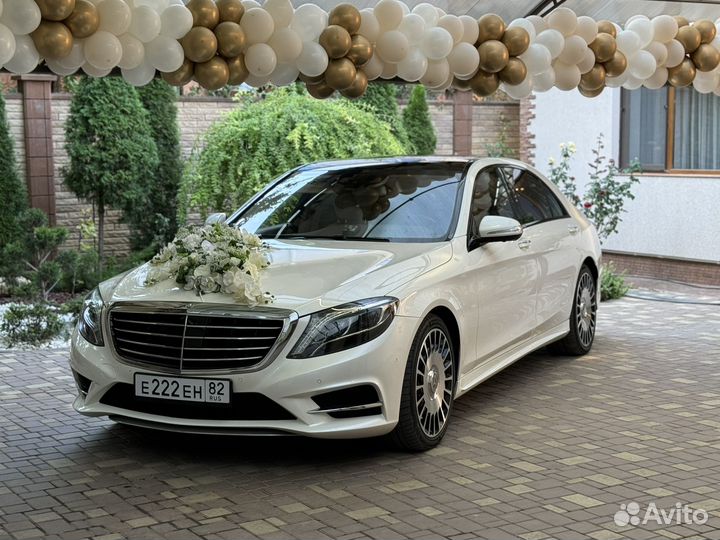 Аренда авто с водителем mercedes 222