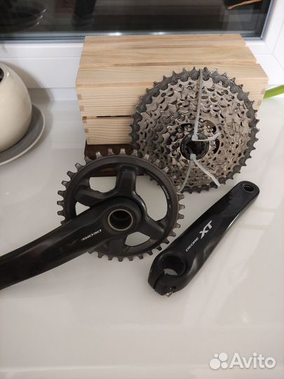 Система Shimano FC м8000+кассета cs-m8000