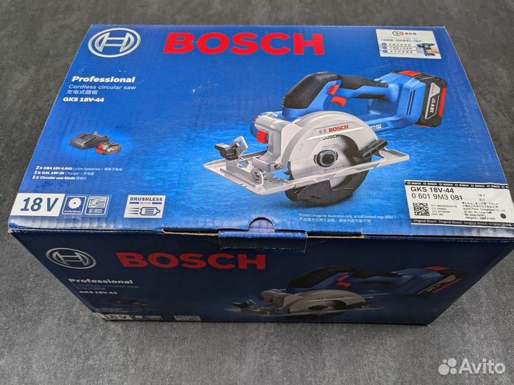 Дисковая пила Bosch GKS 18V-44